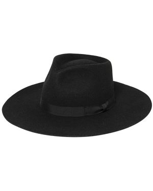 San Diego Hat Julian Wool Fedora - Black