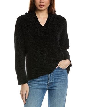 Tommy Bahama Island Luna Chenille Hoodie - Black