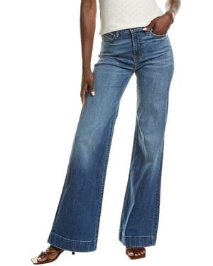7 For All Mankind Modern Dojo High-rise Groovy Flare Trouser Jean - Blue