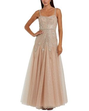 Mac Duggal A-Line Gown - Brown