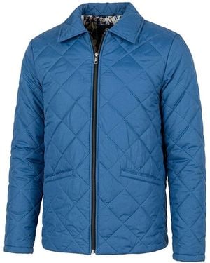 Ron Tomson Puffer Jacket - Blue