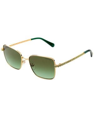 Swarovski Sk701553-Y 53Mm Sunglasses - Green