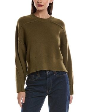 Rag & Bone Lysa Wool-Blend Knit Jumper - Green