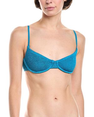 Bondeye Gracie Balconette Bikini Top - Blue