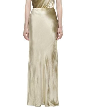 Adam Lippes Linnet Silk-Blend Skirt - Natural