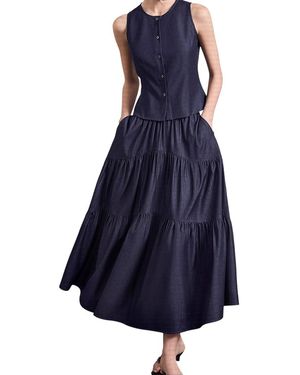 August 1997 Maxi Dress - Blue