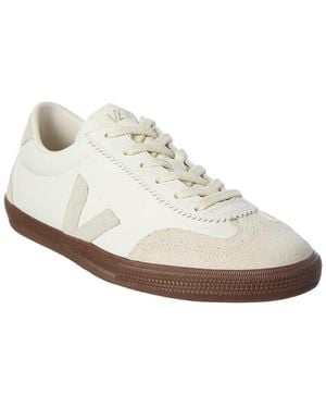 Veja V-10 Leather Sneaker - White
