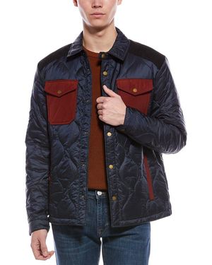Scotch & Soda Ivik Padded Overshirt - Blue