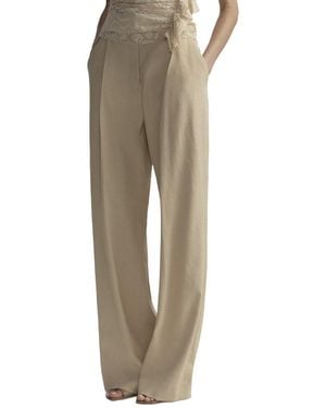 A.L.C. Winston Linen-Blend Pant - Natural