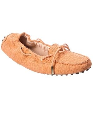 Tod's Alber Elbaz Suede Loafer - Pink
