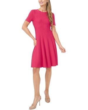 Ted Baker Ella Ss Ribbon Stitch Mini Dress - Pink
