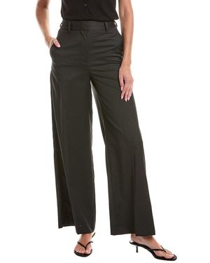 Officine Generale Officine Generale Rosa Pinstripe Wool Pant - Black