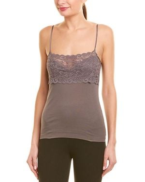 Hanro Lace Tank - Purple