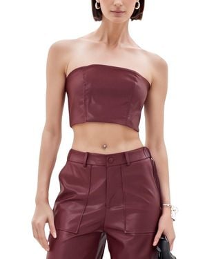 Extro & Vert Agnes Bandeau Top - Red