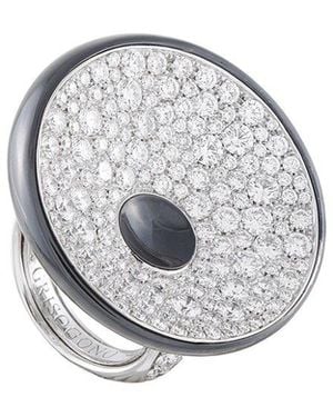 De Grisogono 18k Onyx Ring (authentic Pre-loved) - Gray