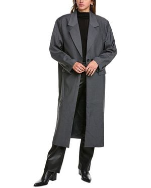 Bardot Maika Oversized Coat - Black