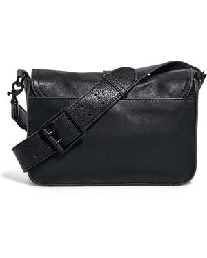 Aimee Kestenberg Saddle-Up Leather Crossbody - Black