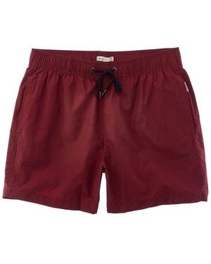Onia Charles Swim Trunk - Red
