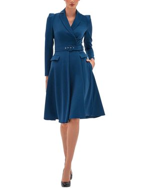 BGL Midi Dress - Blue