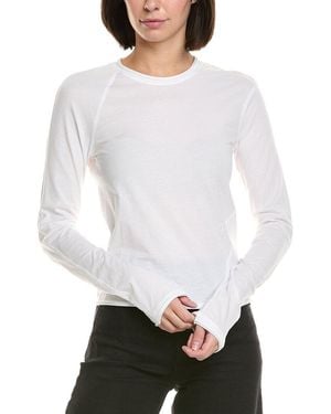 Helmut Lang Twisted Top - White