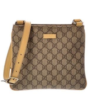 Gucci Brown Monogram Canvas Tote (authentic Pre-loved)