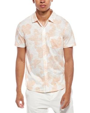 Vintage Summer Slub Jersey Shirt - White