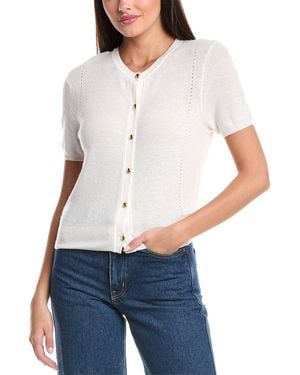 Rag & Bone Dina Cashmere-Blend Cardigan - White