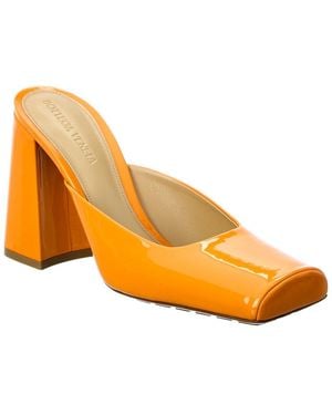 Bottega Veneta Tower Patent Pump - Orange
