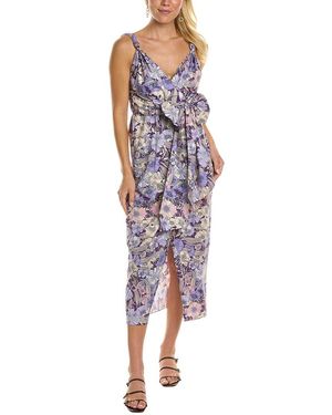 Rebecca Taylor Poppy Field Maxi Dress - Purple