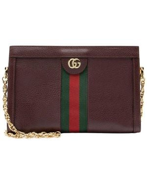 Gucci Ophidia Medium Chain Shoulder Bag (authentic Pre-loved) - Purple