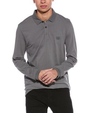 BOSS Boss Hugo Boss Passerby Polo Shirt - Grey