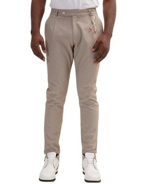 Ron Tomson Lightweight Casual Pant - Natural