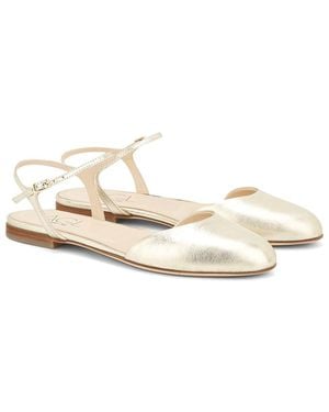 Agl Attilio Giusti Leombruni Milly Leather Slingback - White