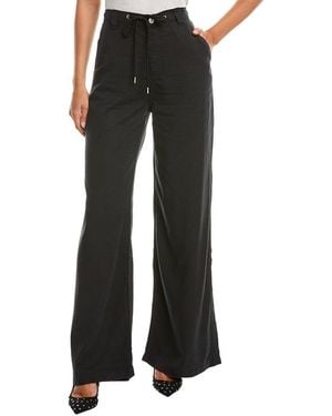 Hudson Jeans Tie-Front Pant - Black