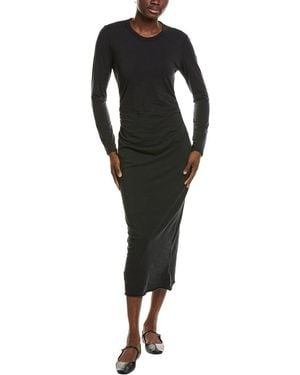 James Perse Ruched Dress - Black