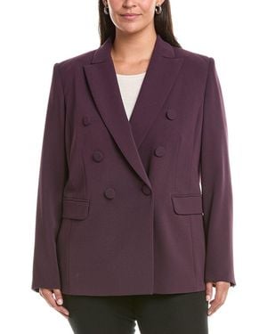 Marina Rinaldi Plus Anabela Blazer - Purple
