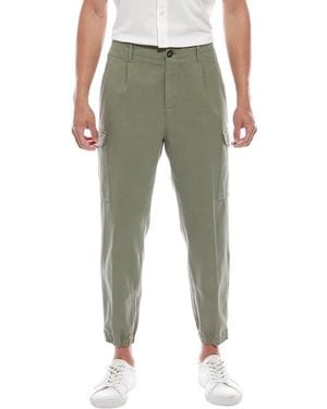 Brunello Cucinelli Pleated Cargo Pant - Green