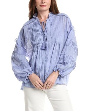 ANNA KAY Ethic Blouse - Blue