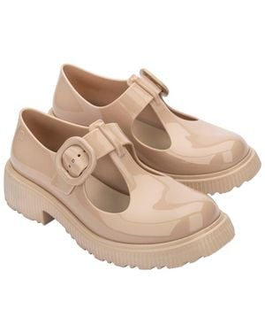Melissa Jackie Closed Toe Shoe - Natural