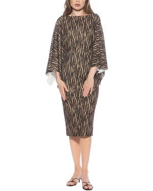 Alexia Admor Billie Sheath Dress - Brown