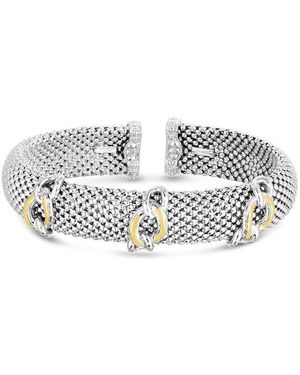 Phillip Gavriel 18K Plated Lab-Grown Bracelet - White
