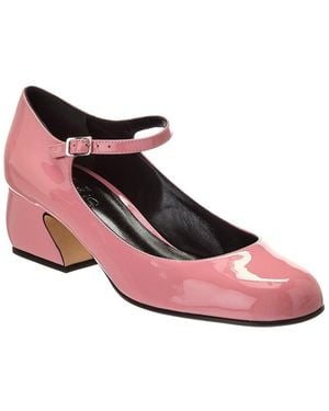 Sergio Rossi Patent Pump - Pink