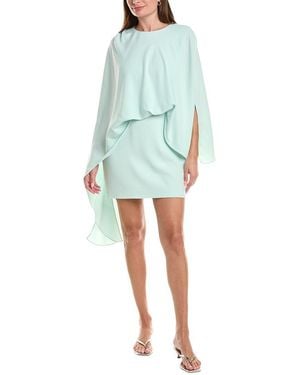 Halston Laure Mini Dress - Blue