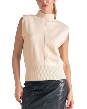 Elan Wool-Blend Jumper - White