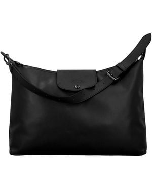 Longchamp Le Pliage Xtra Xl Leather Hobo Bag - Black