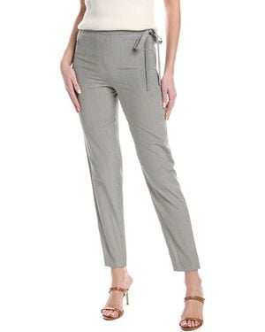 Akris Christian Silk Pant - Gray