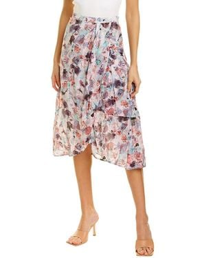 IRO Volar Midi Skirt - Red