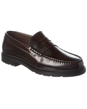 M by Bruno Magli Cosmo Leather Loafer in Brown for Men Lyst UK