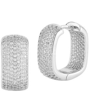 Sphera Milano Cz Earrings - White