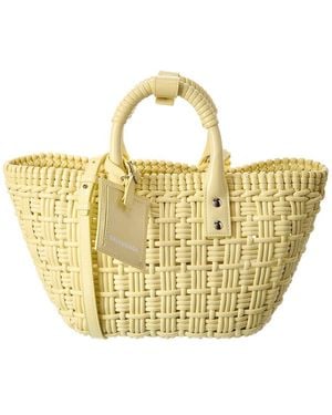 Balenciaga Bistro Xs Basket Tote - Metallic
